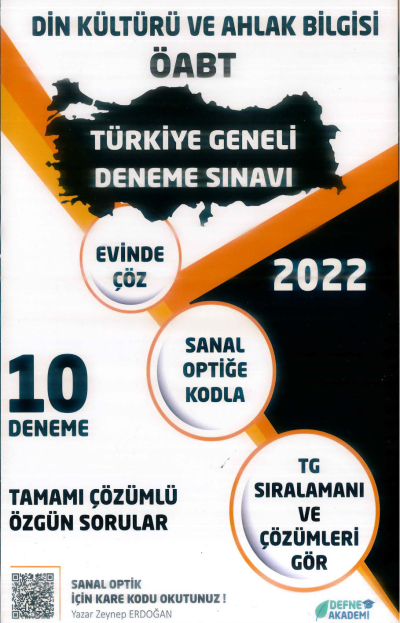 DİN KÜLTÜRÜ VE AHLAK BİLGİSİ TG 10 DENEME ÇÖZÜMLÜ