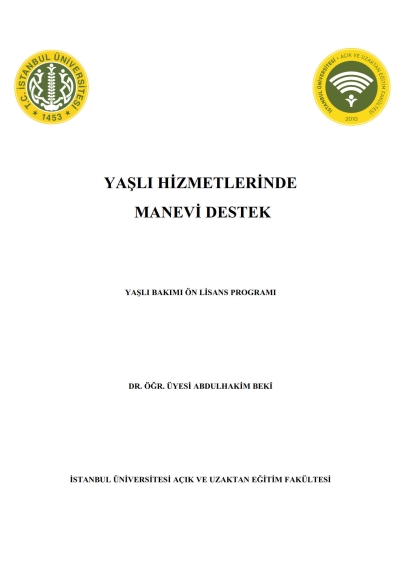 Yaşlı Hizmetlerinde Manevi Destek