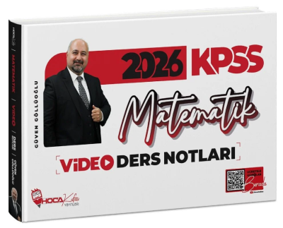 2026 KPSS Matematik Video Ders Notları - Güven Göllüoğlu Hoca Kafası Yayınları Vivo Fotokopi Merkezi