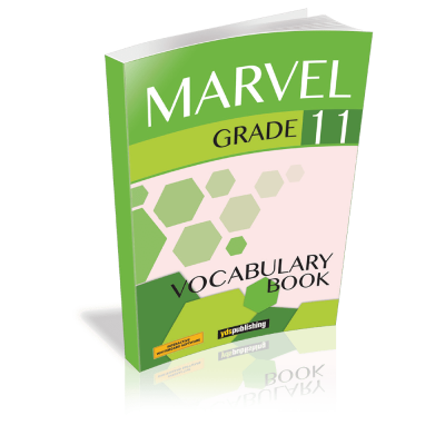 Vocabulary Book - Marvel Grade 11 Vivo Fotokopi Merkezi