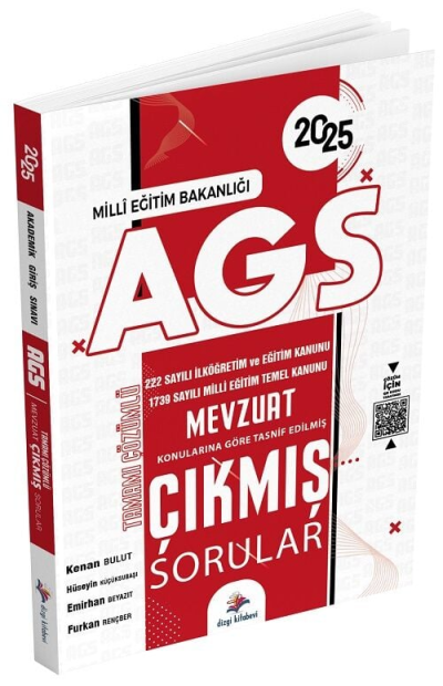 2025 MEB AGS Tamamı PDF Çözümlü Mevzuat Çıkmış Sorular Dizgi Kitap