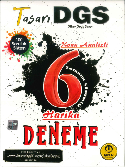 DGS KONU 6 HARİKA DENEME KONU ANALİZLİ Vivo Fotokopi Merkezi