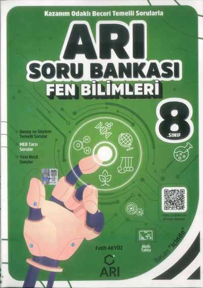 8. Sınıf Fen Bilimleri Arı Soru Bankası Arı Yayıncılık Vivo Fotokopi Merkezi