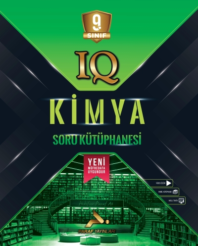 9. Sınıf Kimya Soru Kütüphanesi Paraf Yayınları Vivo Fotokopi Merkezi