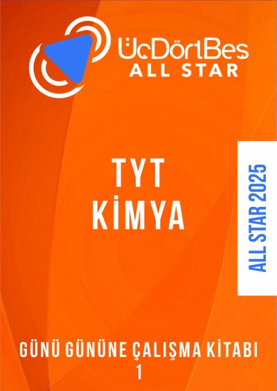 ALL STAR TYT KİMYA Günü Gününe Çalışma Kitabı 1 Vivo Fotokopi Merkezi