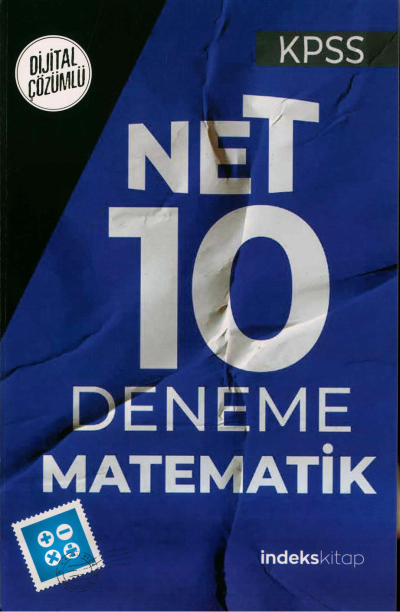 NET 10 MATEMATİK TAMAMI ÇÖZÜMLÜ DENEME