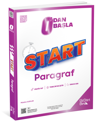 Sıfırdan Başla Start Paragraf ÜçDörtBeş Yayınları Vivo Fotokopi Merkezi
