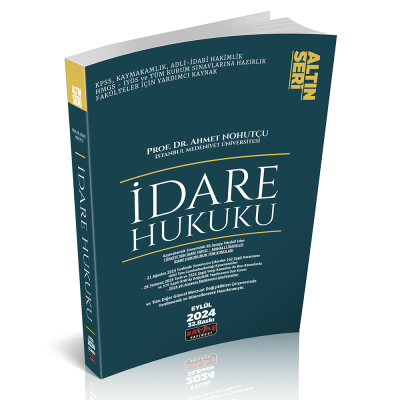 Savaş Yayınevi İdare Hukuku Konu Anlatımı Ahmet Nohutçu Eylül 2024 Vivo Fotokopi Merkezi