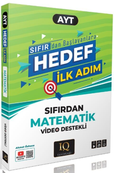 AYT Hedef İlk Adım Matematik Soru Bankası IQ Yayınları Vivo Fotokopi Merkezi