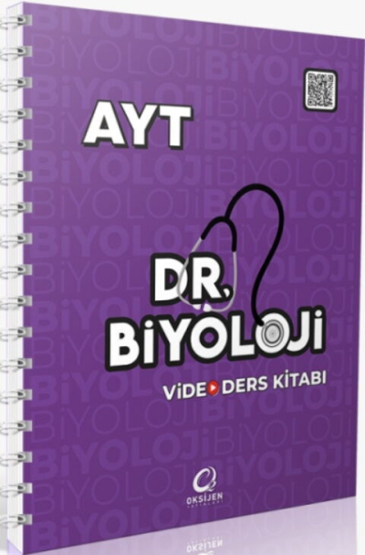 AYT DR. Biyoloji Video Ders Kitabı Oksijen Yayınları Vivo Fotokopi Merkezi