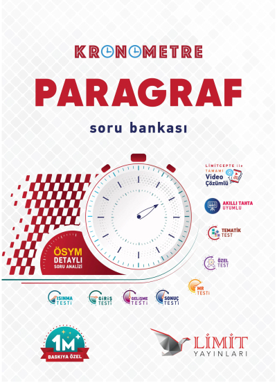 Kronometre Paragraf Soru Bankası Limit Yayınları