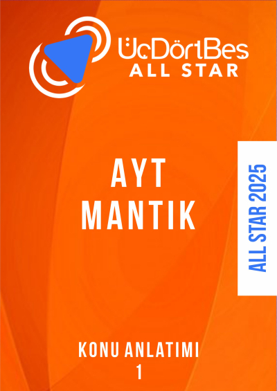 ALL STAR AYT MANTIK Konu Anlatım (1)