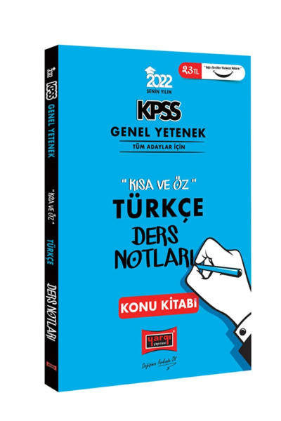 KPSS Türkçe Kısa ve Öz Ders Notları Konu Kitabı Vivo Fotokopi Merkezi