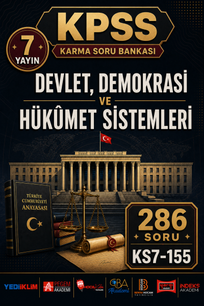 Devlet, Demokrasi ve Hükûmet Sistemleri 7 Yayın 286 Soru Vivo Fotokopi Merkezi
