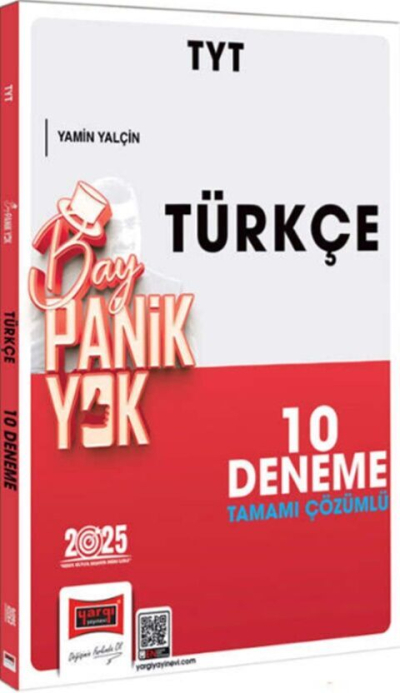 2025 TYT Tamamı Çözümlü Panik Yok Türkçe 10 Deneme Yargı Yayınları Vivo Fotokopi Merkezi