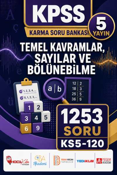 Temel Kavramlar, Sayılar ve Bölünebilme 5 Yayın 1253 Soru Vivo Fotokopi Merkezi