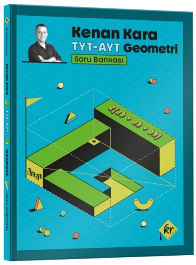 Kenan Kara İle TYT-AYT Geometri Soru Bankası KR Akademi Yayınları Vivo Fotokopi Merkezi