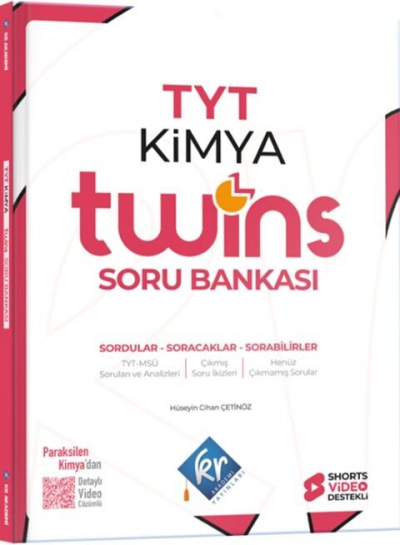 TYT Twins Kimya Soru Bankası KR Akademi Yayınları Vivo Fotokopi Merkezi