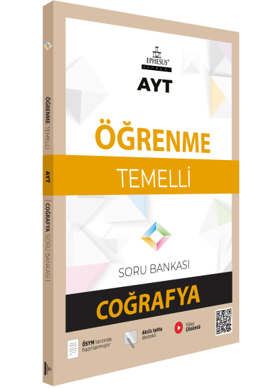 AYT-ÖĞRENME TEMELLİ COĞRAFYA SORU BANKASI EPHESUS YAYINLARI Vivo Fotokopi Merkezi