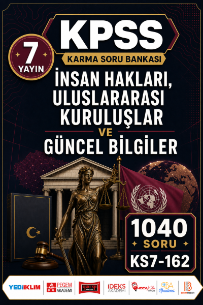 İnsan Hakları, Uluslararası Kuruluşlar ve Güncel Bilgiler 7 Yayın 1040 Soru Vivo Fotokopi Merkezi