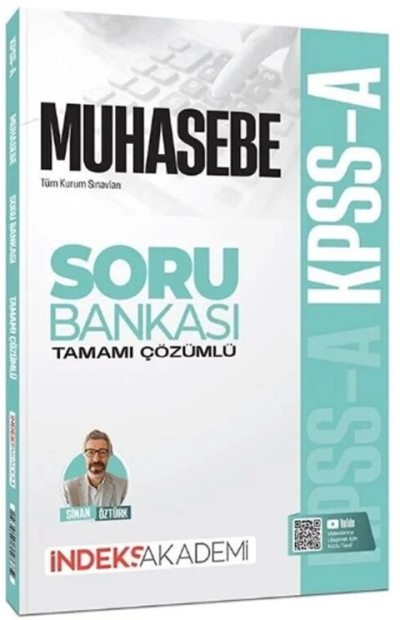 KPSS A Grubu Muhasebe Soru Bankası Çözümlü Sinan Öztürk İndeks Akademi Yayıncılık Vivo Fotokopi Merkezi