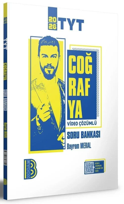 2026 YKS TYT Coğrafya Soru Bankası Çözümlü Bayram Meral Benim Hocam Yayınları Vivo Fotokopi Merkezi