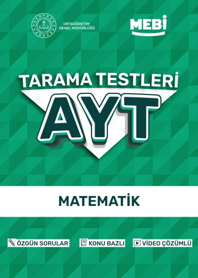 AYT Tarama Testleri Matematik MEBİ OGM Vivo Fotokopi Merkezi