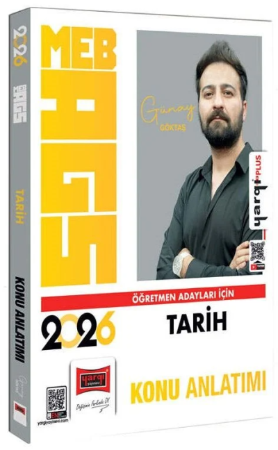 2026 MEB-AGS Öğretmen Adayları İçin Tarih Konu Anlatımı (Günay Göktaş) Yargı Yayınları Vivo Fotokopi Merkezi