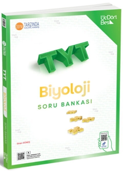 2027 Model TYT Biyoloji Soru Bankası Üç Dört Beş Yayınları