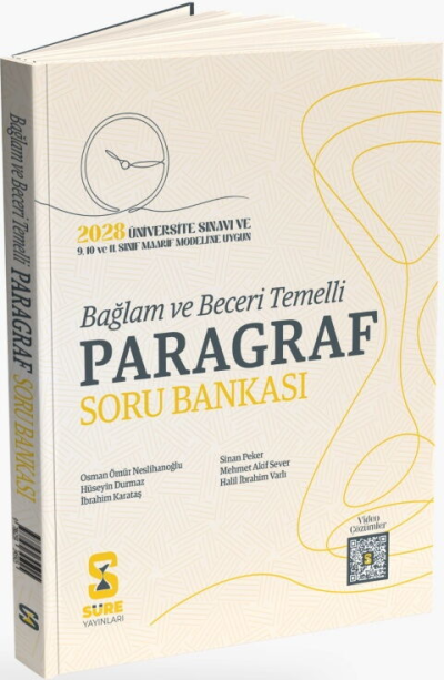 Paragraf Bağlam ve Beceri Temelli Soru Bankası Süre Yayınları Vivo Fotokopi Merkezi