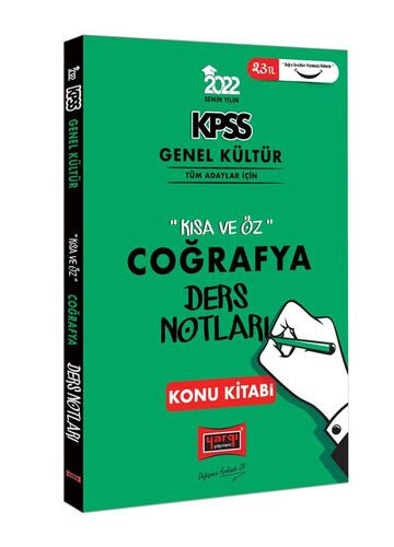 KPSS Coğrafya Kısa ve Öz Ders Notları Konu Kitabı Vivo Fotokopi Merkezi