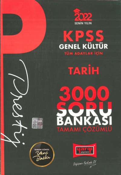 PRESTİJ SERİSİ 3000 SORU TARİH SORU BANKASI ÇÖZÜMLÜ Vivo Fotokopi Merkezi