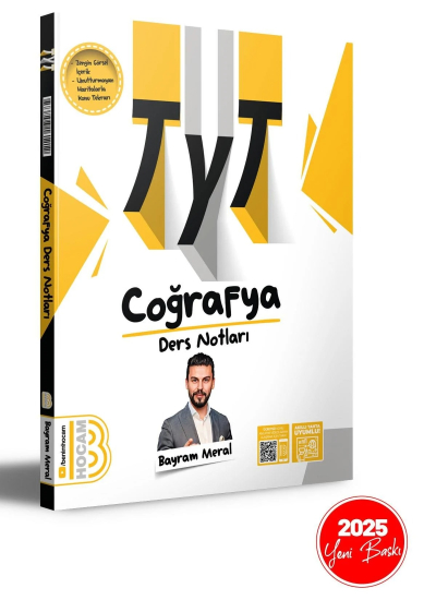 2025 TYT Coğrafya Ders Notları Benim Hocam Yayınları