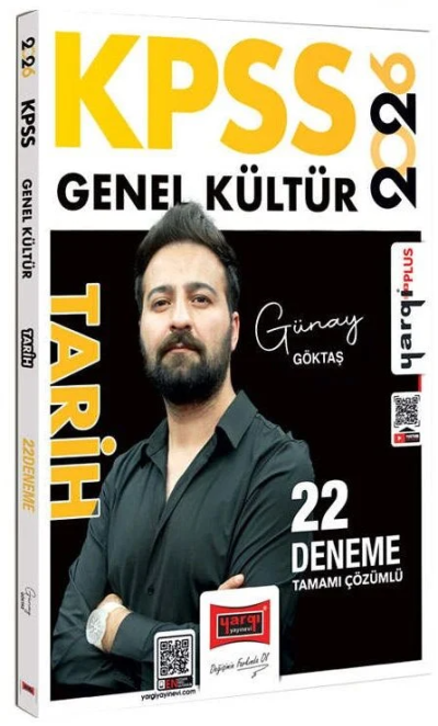 2026 KPSS Genel Kültür Tamamı Çözümlü Tarih 22 Deneme (Günay Göktaş) Yargı Yayınları Vivo Fotokopi Merkezi