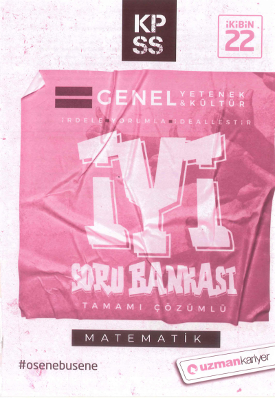 GY GK MATEMATİK İYİ ÇÖZÜMLÜ SORU BANKASI Vivo Fotokopi Merkezi