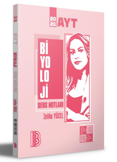 2026 YKS AYT Biyoloji Ders Notları - Zeliha Yücel Benim Hocam Yayınları Vivo Fotokopi Merkezi