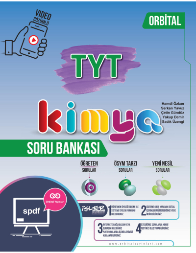 TYT Kimya Soru Bankası Orbital Vivo Fotokopi Merkezi