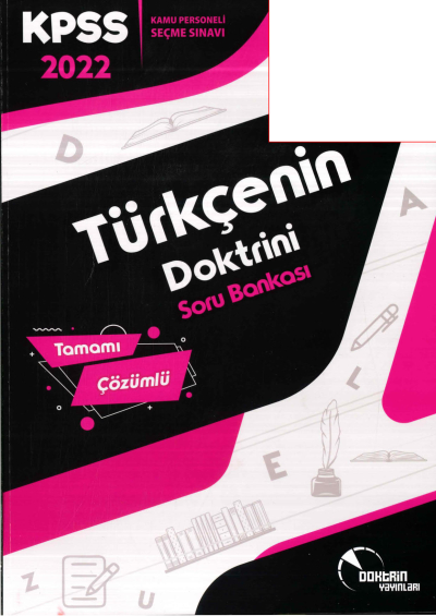 TÜRKÇE nin DOKTRİNİ TAMAMI ÇÖZÜMLÜ SORU BANKASI Vivo Fotokopi Merkezi