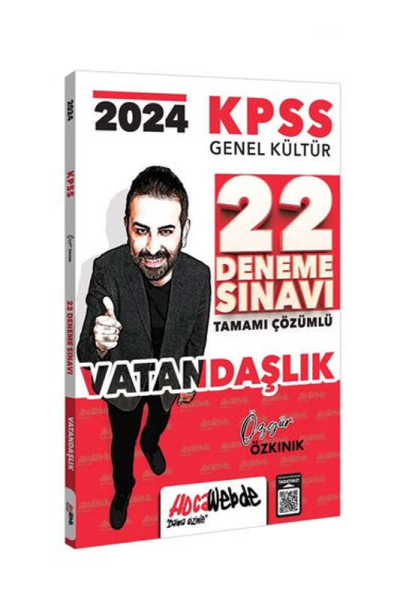 2024 KPSS GK Vatandaşlık Tamamı Çözümlü 22 Deneme Sınavı Vivo Fotokopi Merkezi