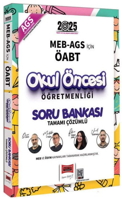 2025 MEB AGS İçin ÖABT Okul Öncesi Öğretmenliği Tamamı Çözümlü Soru Bankası Yargı Yayınları Vivo Fotokopi Merkezi