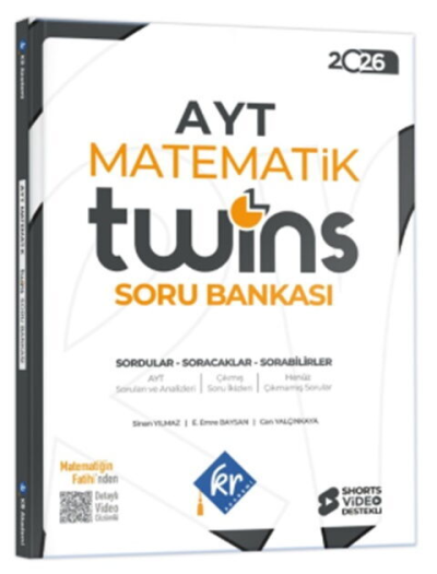 2026 AYT Twins Matematik Soru Bankası KR Akademi Vivo Fotokopi Merkezi