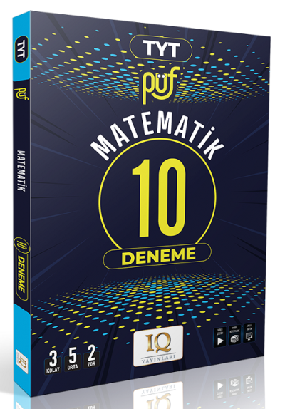 TYT Matematik Püf 10 Branş Denemesi IQ Yayınları Vivo Fotokopi Merkezi