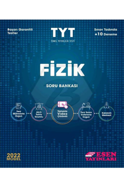 TYT Fizik Soru Bankası Esen Yayınları Vivo Fotokopi Merkezi