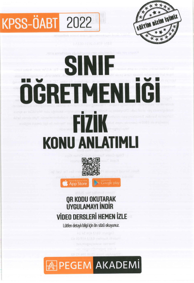 SINIF ÖĞRETMENLİĞİ FİZİK KONU ANLATIMLI