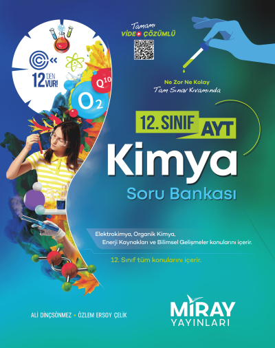 12. Sınıf AYT Kimya Soru Bankası Miray Yayınları Vivo Fotokopi Merkezi