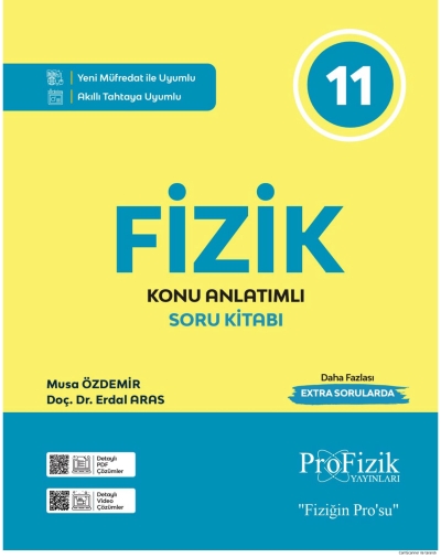 11. Sınıf Fizik Konu Anlatımlı Soru Kitabı ProFizik Yayınları Vivo Fotokopi Merkezi