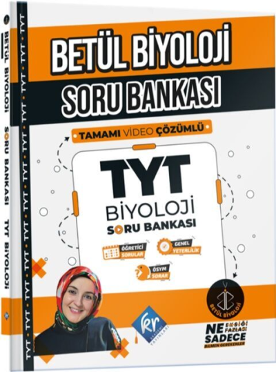 Betül Biyoloji TYT Biyoloji Soru Bankası KR Akademi Yayınları Vivo Fotokopi Merkezi