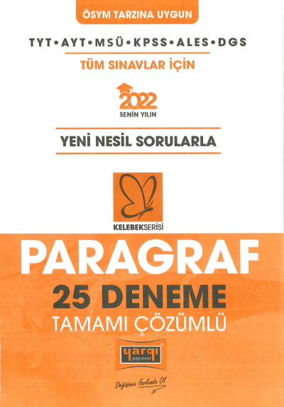 KELEBEK SERİSİ 25 PARAGRAF DENEMESİ Vivo Fotokopi Merkezi