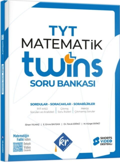 TYT Twins Matematik Soru Bankası KR Akademi Vivo Fotokopi Merkezi