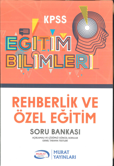 REHBERLİK VE ÖZEL EĞİTİM SORU BANKASI